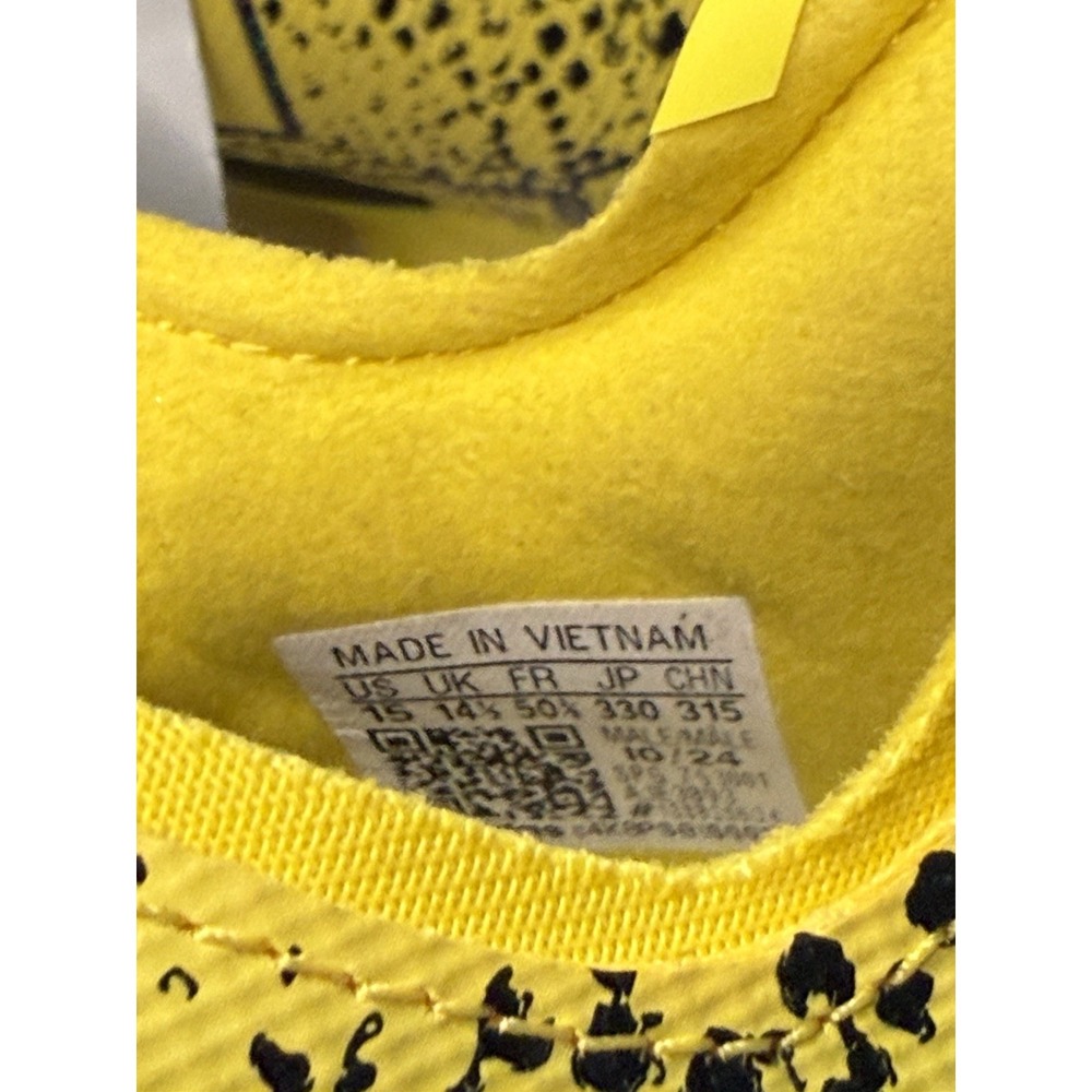 New adidas Mens 15 ADIZERO ELECTRIC II Exotic Speed Football Cleat Yellow IE3893 - Picture 11 of 16